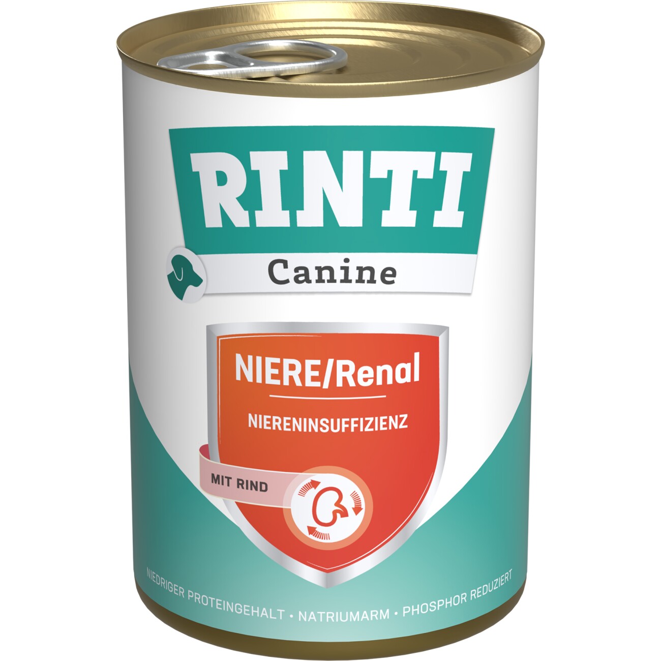 Rinti Canine Kidney/Renal wołowina adult 400 g × 12