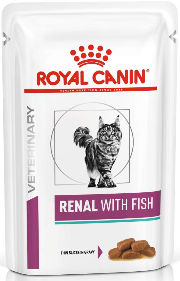 Royal Canin Veterinary Diet Renal ryba w sosie 85 g