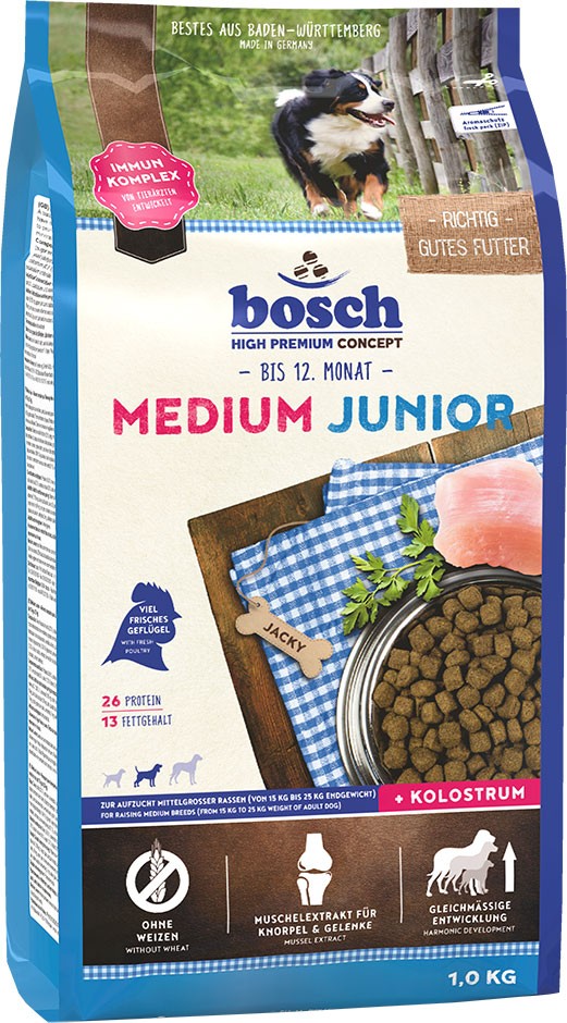 Bosch Medium junior średnie rasy 1 kg