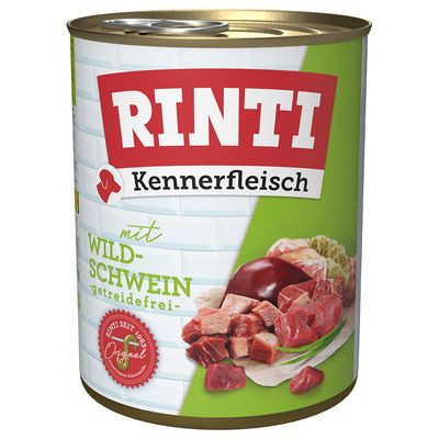 Rinti Kennerfleisch dzik 800 g × 24