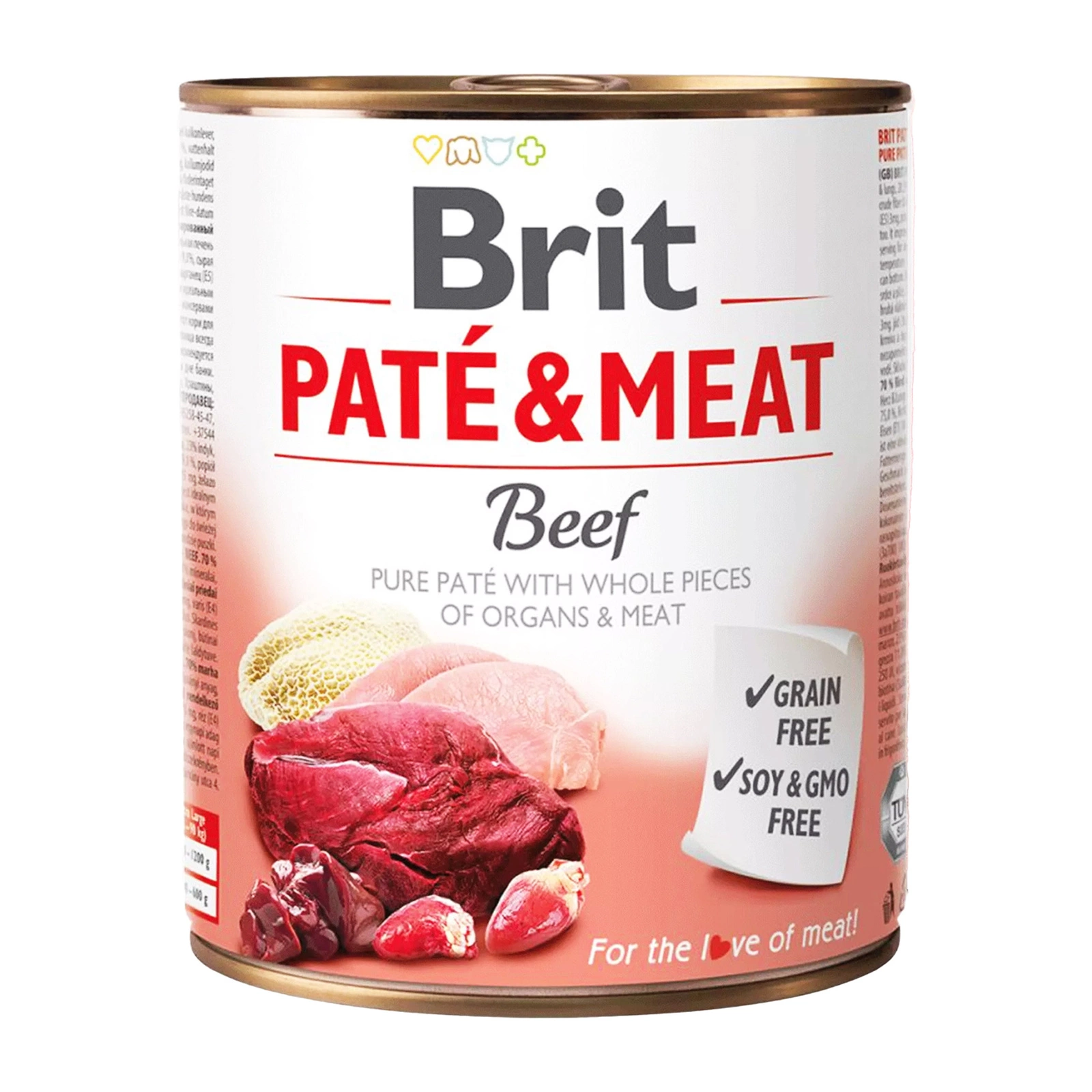 Brit Pate & Meat wołowina 800 g