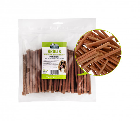 Petitto Miękkie paluszki królik 500 g