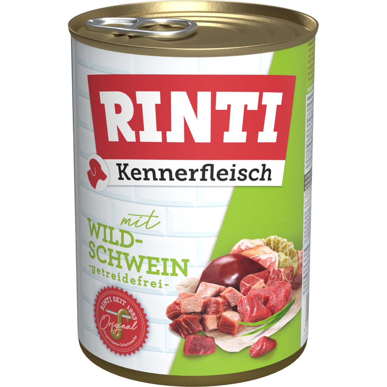 Rinti Kennerfleisch dzik adult 400 g × 12