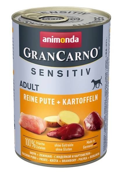 Animonda GranCarno Sensitiv indyk z ziemniakiem adult 400 g
