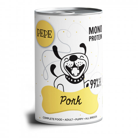 Paka Zwierzaka Pepe wieprzowina 400 g
