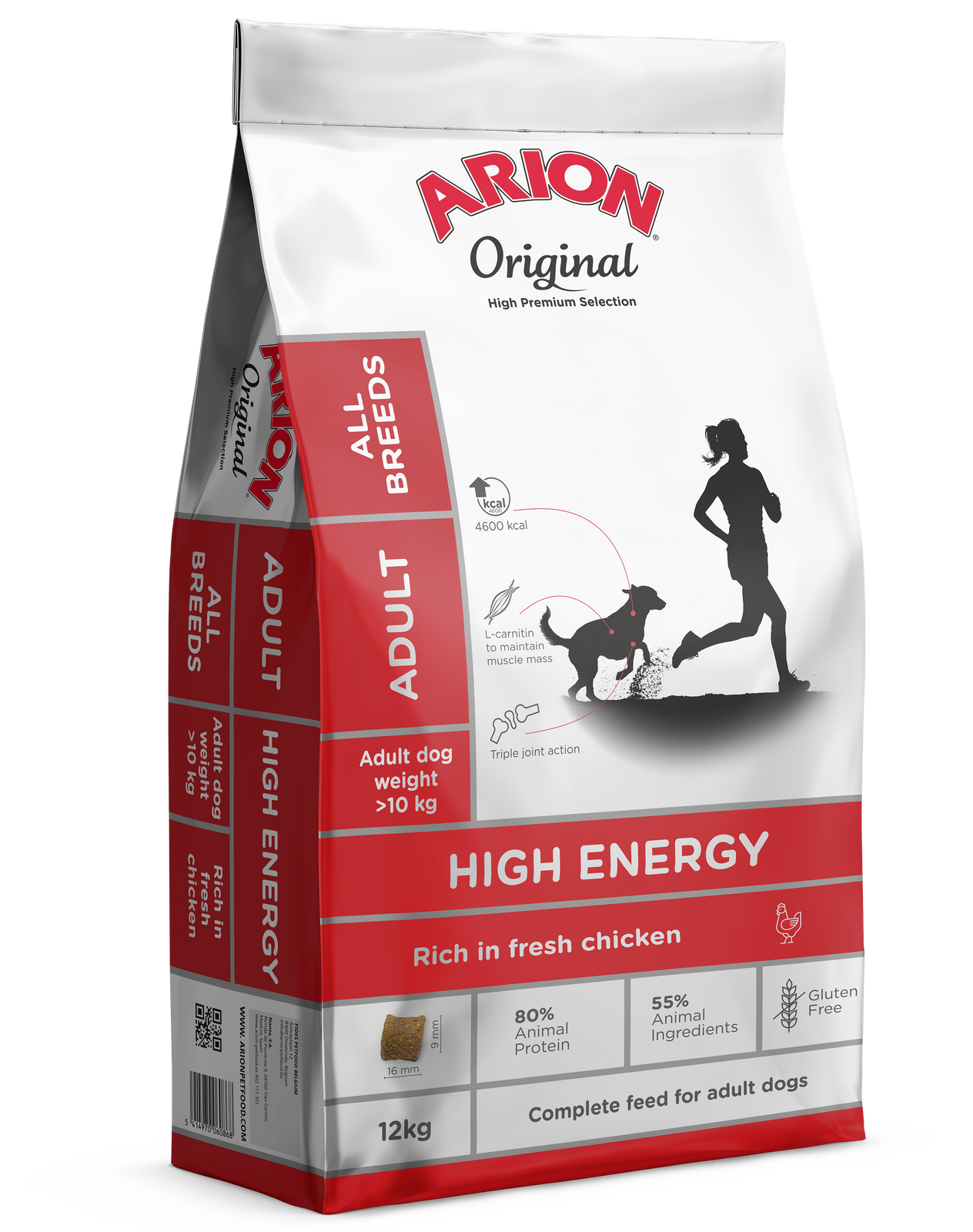Arion Original High Energy Active kurczak adult 12 kg