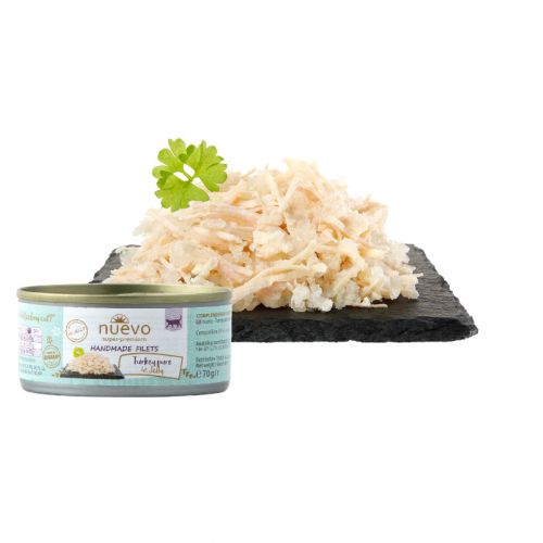 Nuevo Cat Handmade Filets indyk w galaretce 70 g