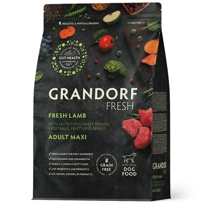 Grandorf Fresh jagnięcina adult duże rasy 3 kg