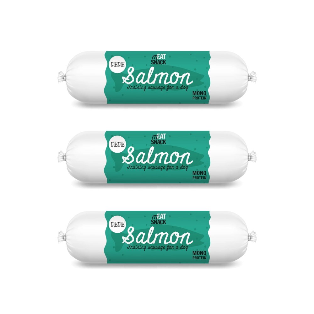 Paka Zwierzaka Pepe łosoś 200 g × 3