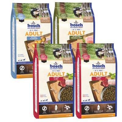 Bosch jagnięcina adult 1 kg × 4