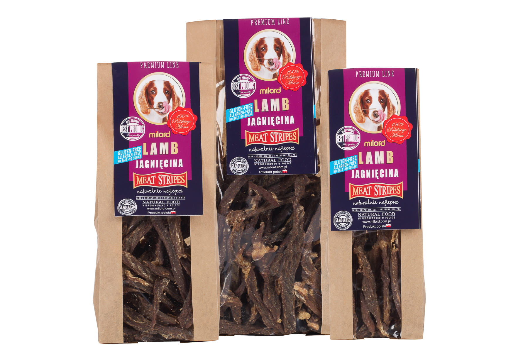 Milord jagnięcina w paskach 150 g