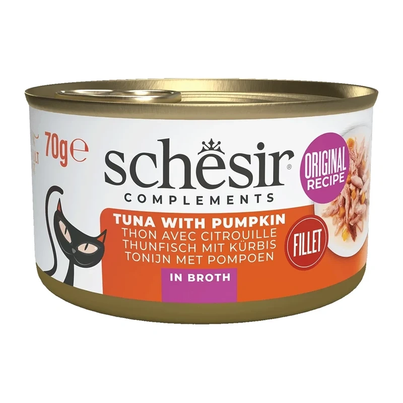 Schesir Complements tuńczyk z dynią w bulionie adult 70 g