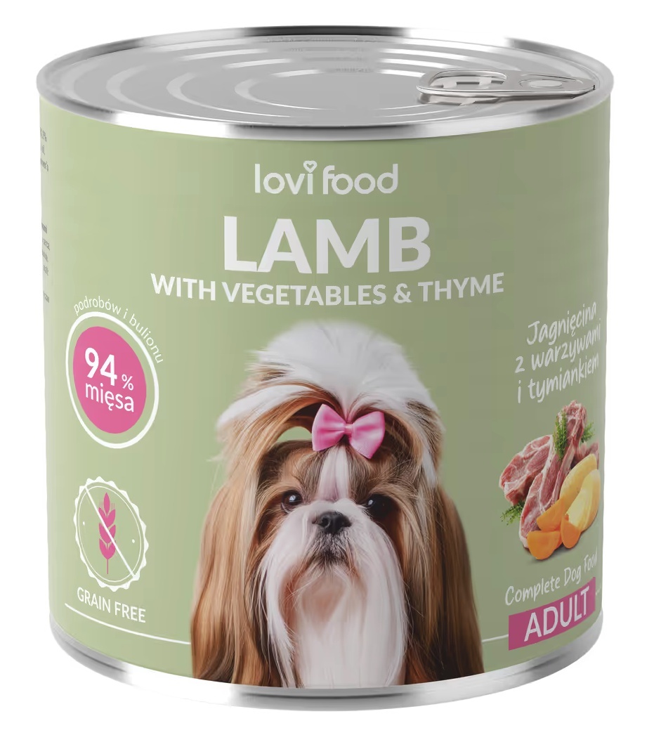 John Dog Lovi Food jagnięcina adult 800 g