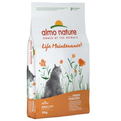 Almo Nature Skin & Coat kurczak z ryżem adult 12 kg × 2