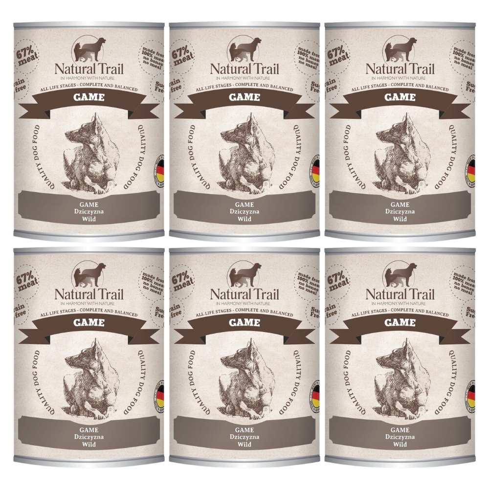 Natural Trail dziczyzna 800 g × 6