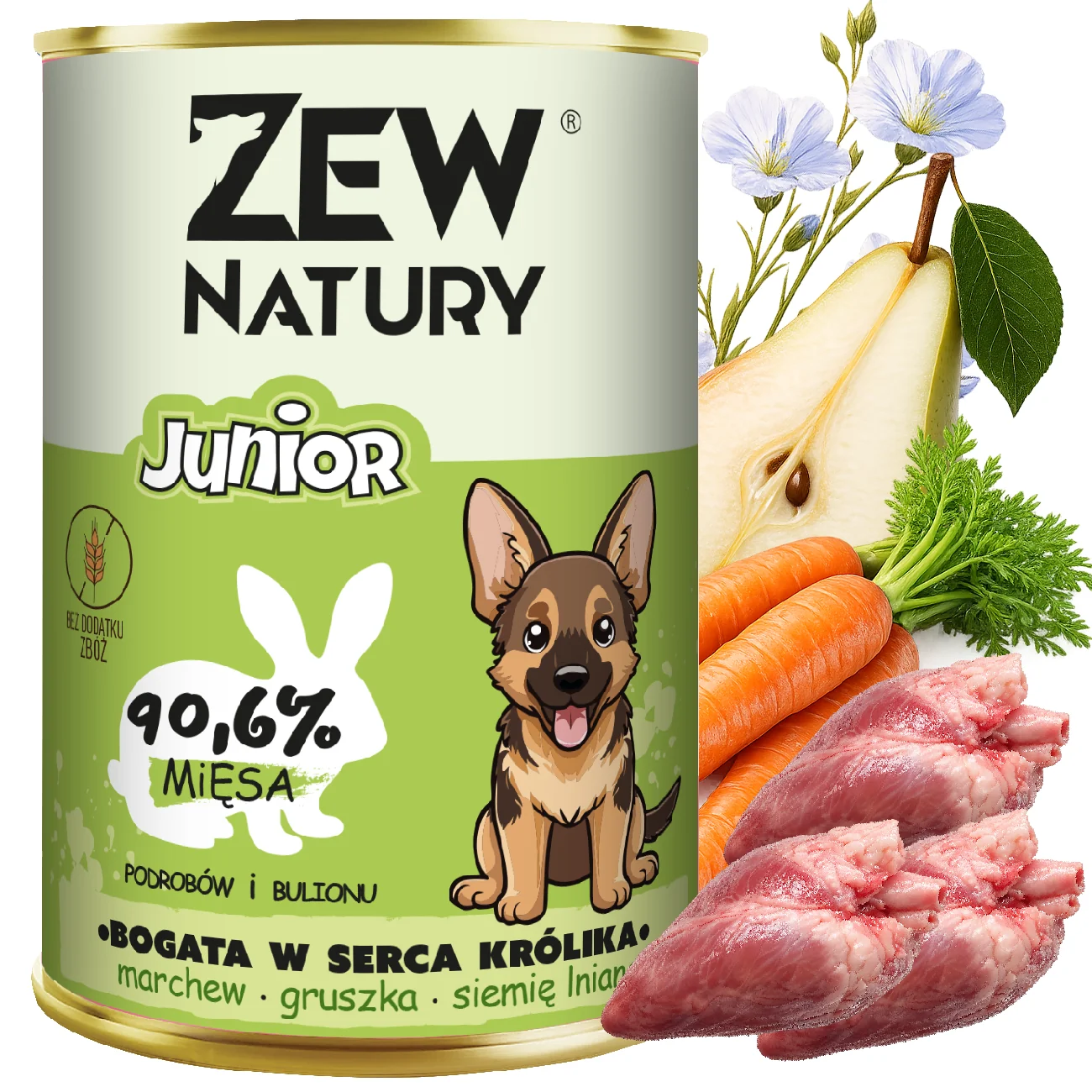 Zew Natury królik junior 400 g
