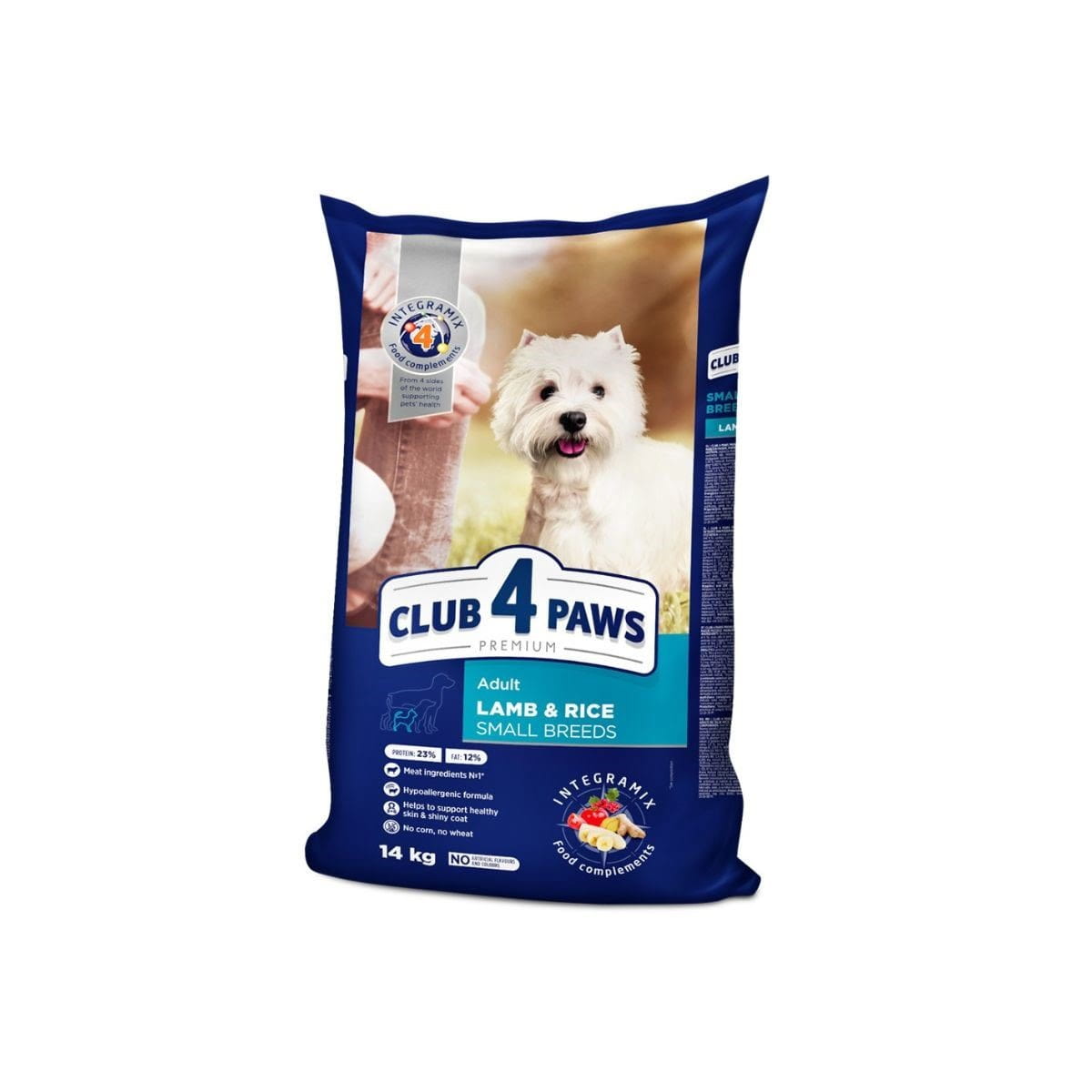 Club 4 Paws Premium jagnięcina adult małe rasy 14 kg