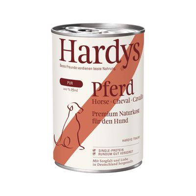 Hardys Pur konina adult 400 g × 24
