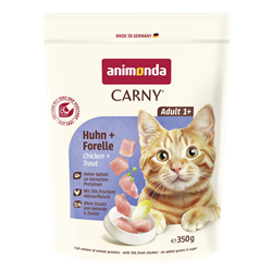 Animonda Carny kurczak, pstrąg adult 350 g