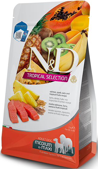 Farmina N&D Tropical Selection łosoś adult średnie rasy, duże rasy 2 kg
