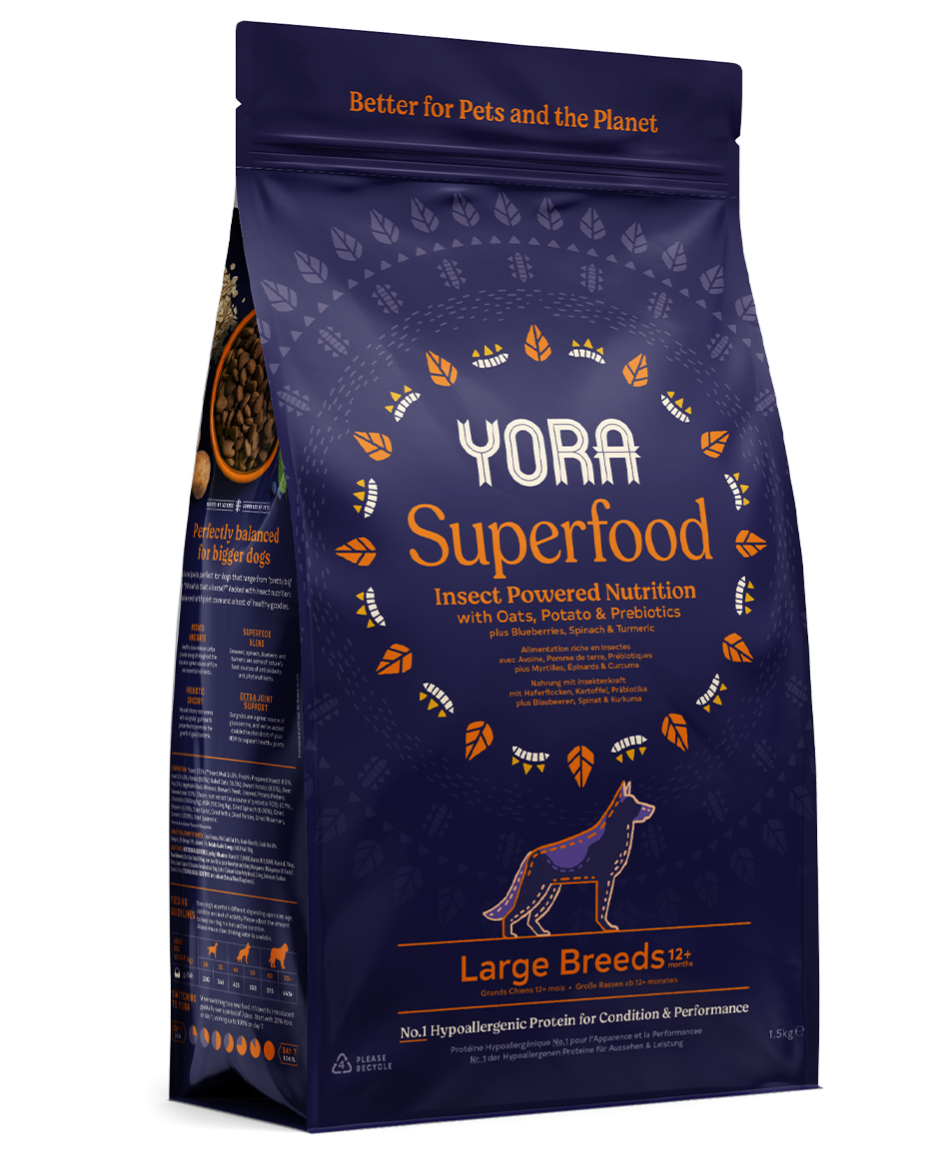 Yora Mono Insect Superfood owady adult duże rasy 12 kg
