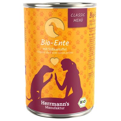 Herrmann's Classic Menu kaczka z batatem 400 g × 12