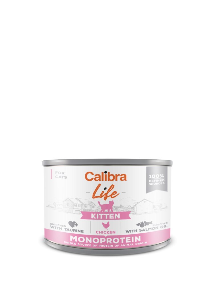 Calibra Life kurczak kawałki kitten 200 g