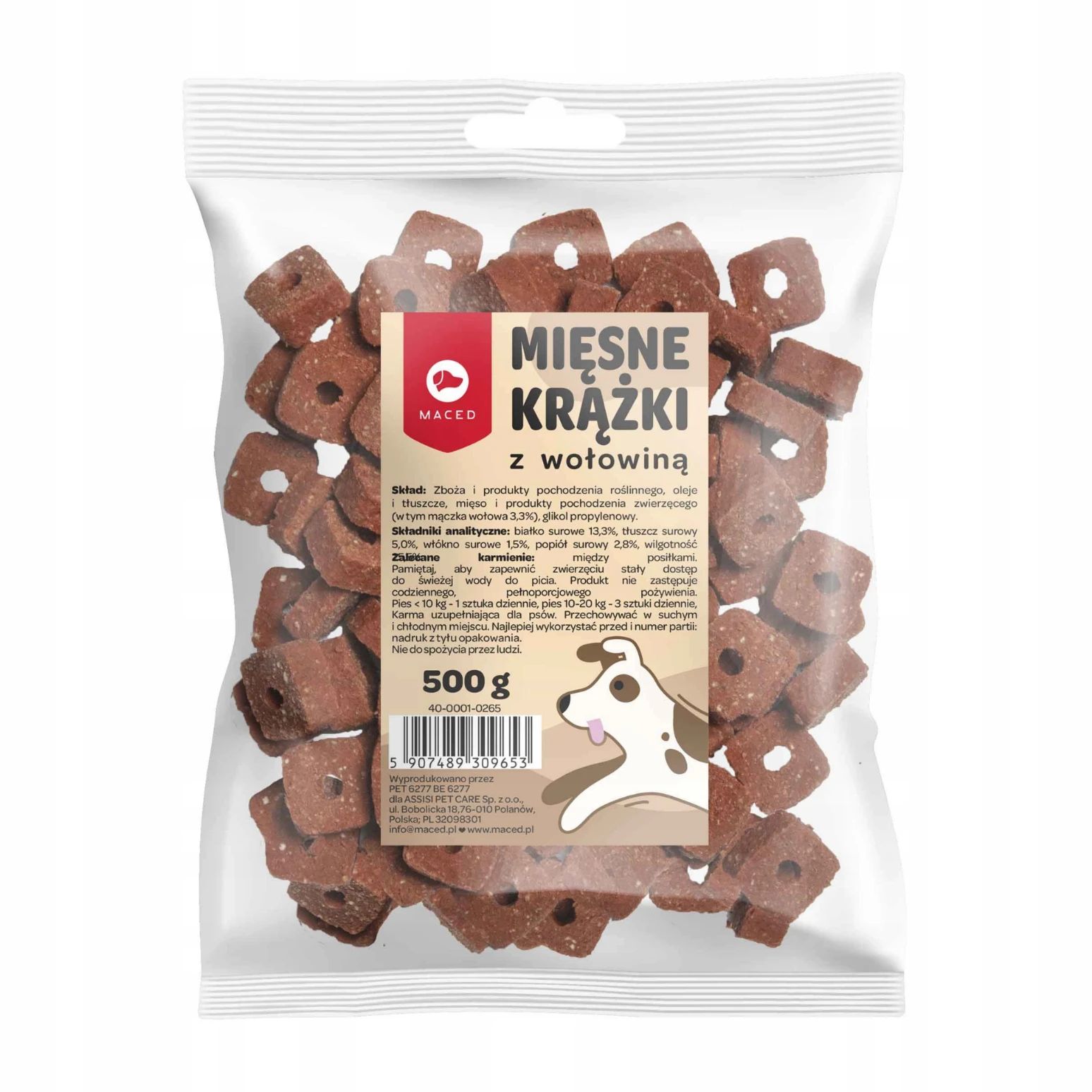 Maced Mięsne Krążki wołowina 500 g