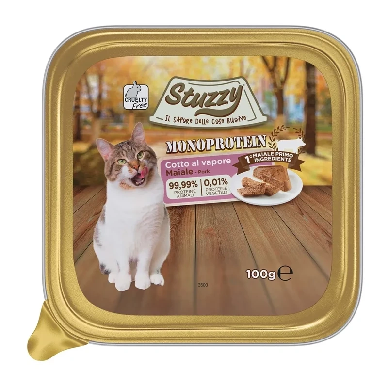 Stuzzy Cat Tray Sensitive wieprzowina pasztet adult 100 g