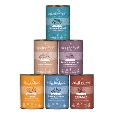 Catz Finefood mix smaków 400 g × 6
