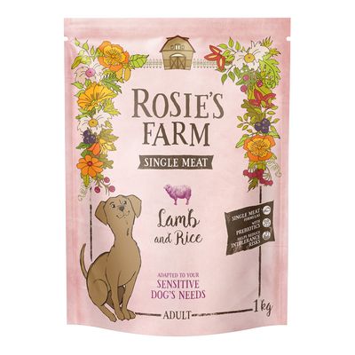 Rosie's Farm Single Meat jagnięcina adult 1 kg