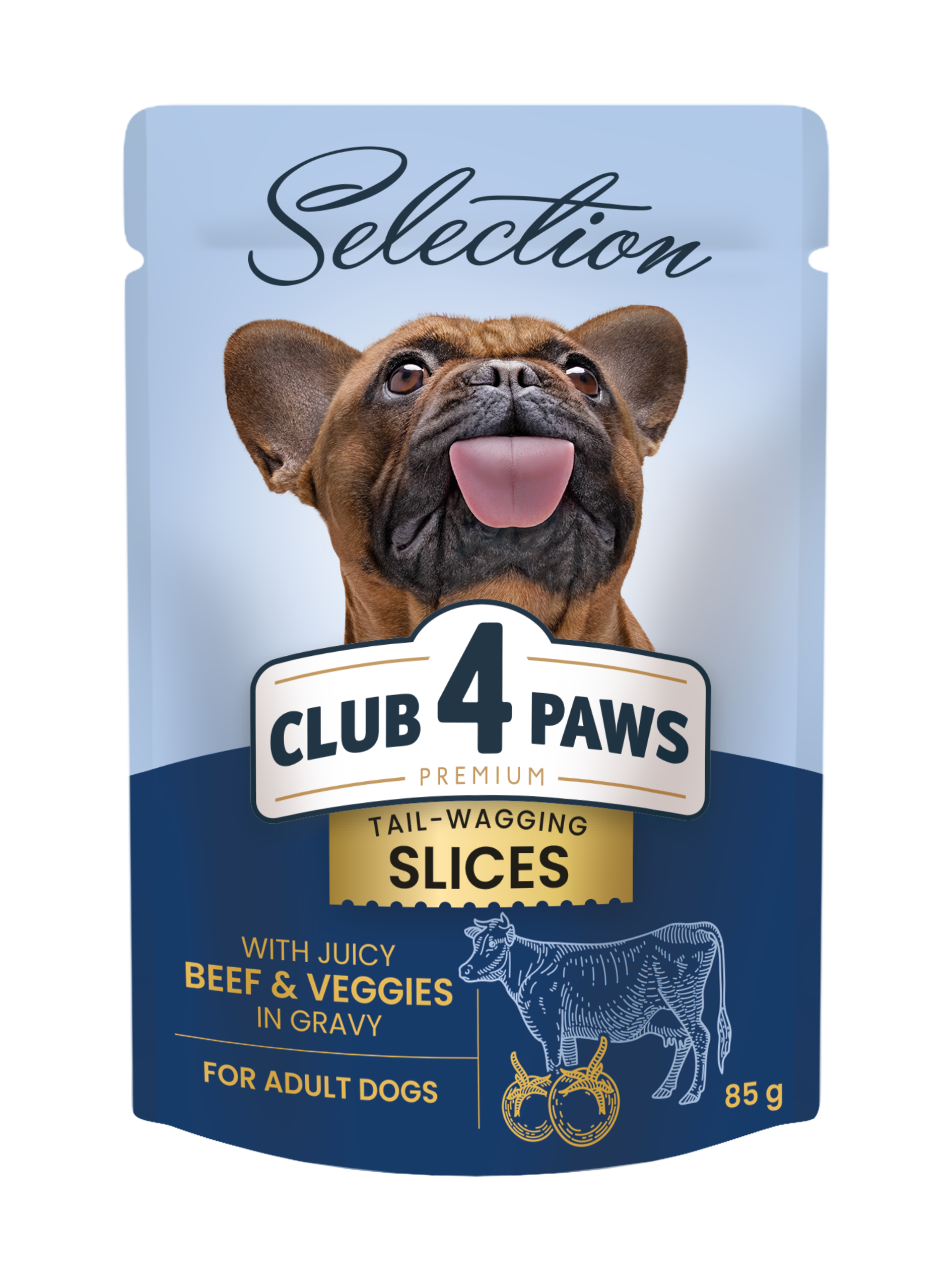 Club 4 Paws Selection wołowina adult małe rasy 85 g