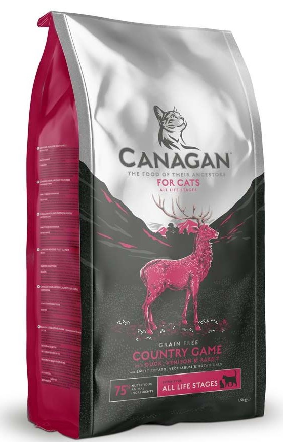 Canagan Country Game dziczyzna, kaczka 1,5 kg