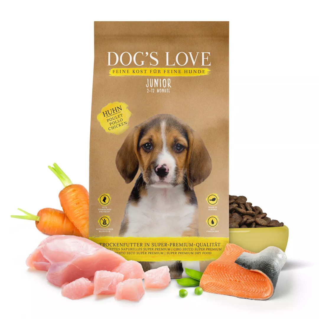 Dog's Love kurczak junior 12 kg