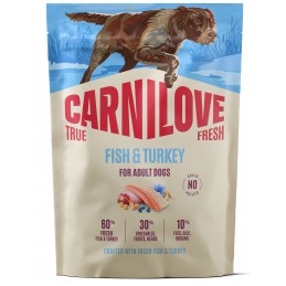 Carnilove True Fresh indyk, ryba adult 1,5 kg