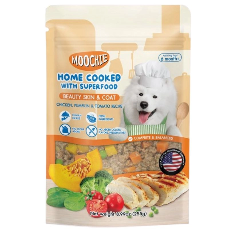 Moochie Home Cooked kurczak adult 255 g