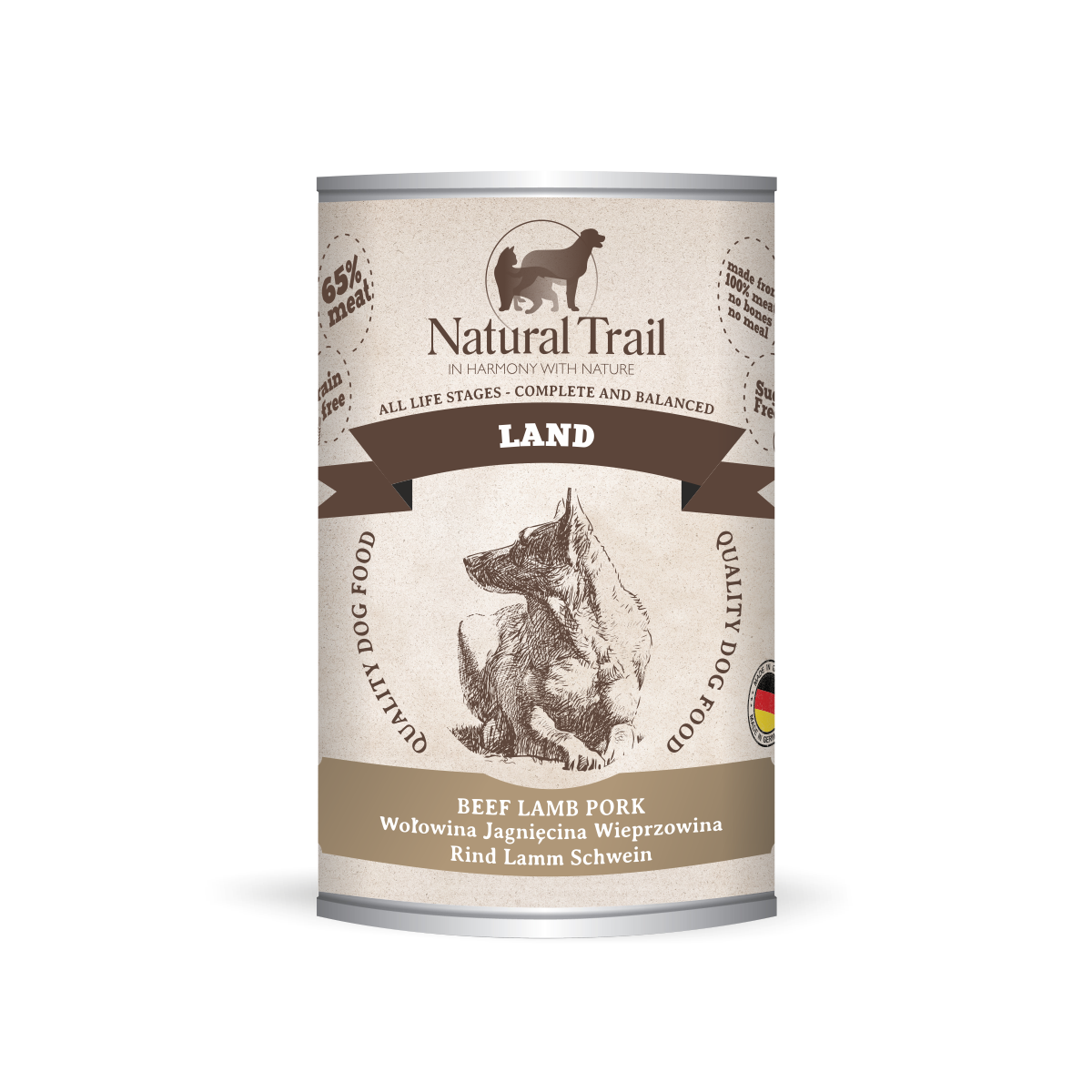 Natural Trail Land wołowina, jagnięcina 400 g