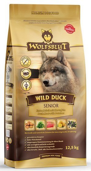Wolfsblut Wild Duck kaczka senior 12,5 kg