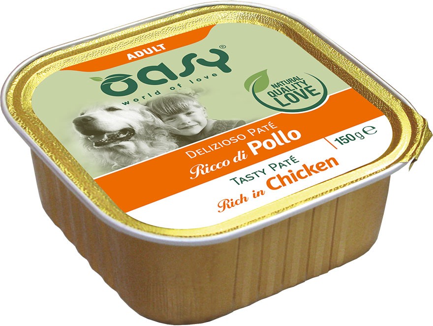 Oasy Tasty Pate kurczak adult 150 g