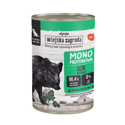Wiejska Zagroda dzik adult 400 g