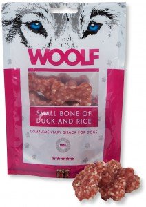 Woolf Small Bone kaczka z ryżem 100 g