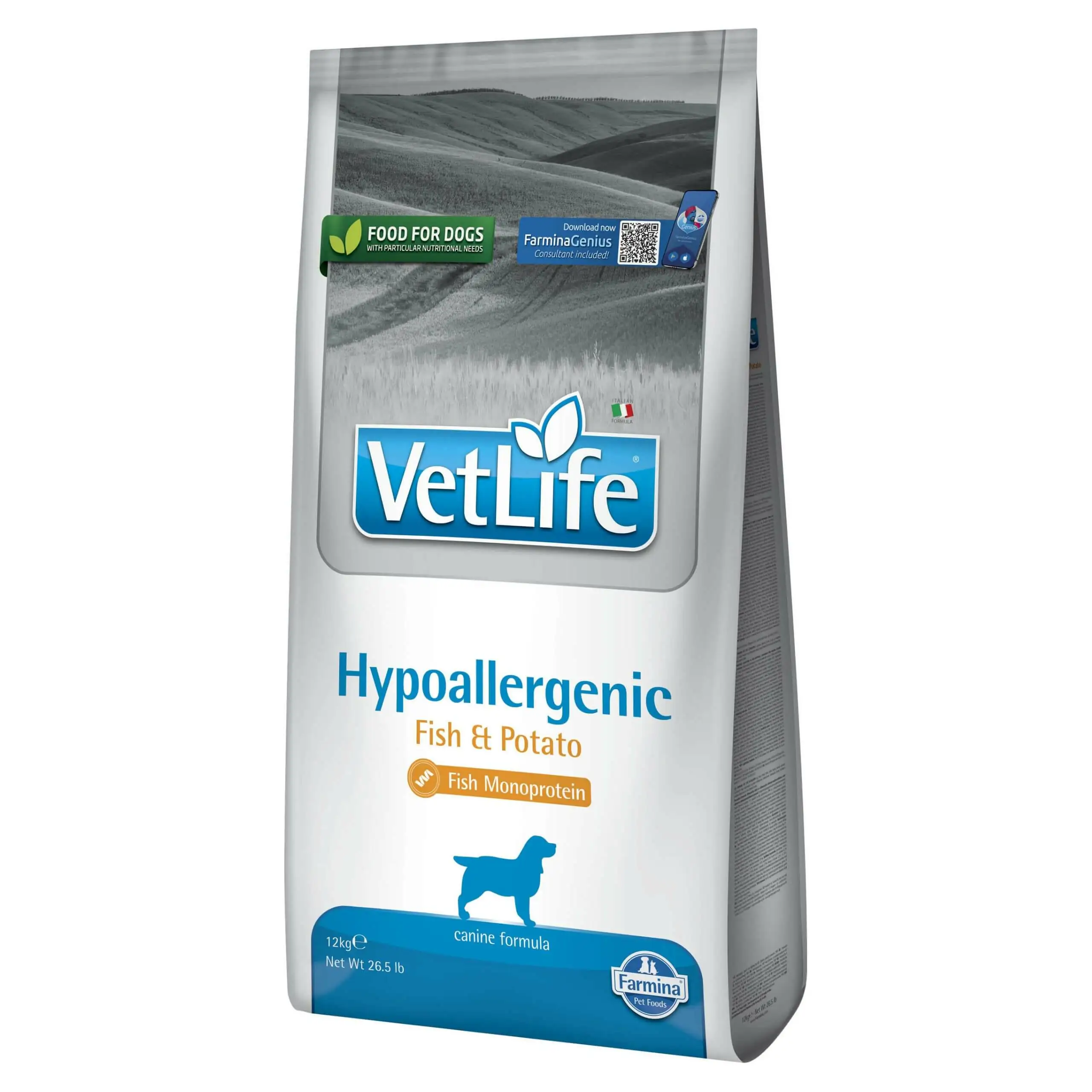 Farmina Vet Life Hypoallergenic ryba 12 kg