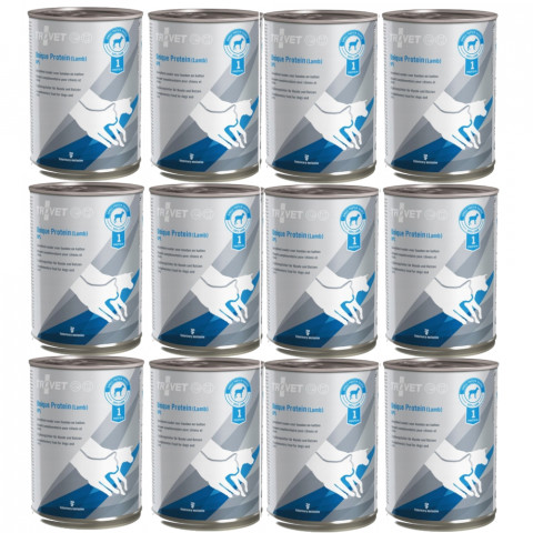 Trovet Unique Protein jagnięcina 400 g × 12