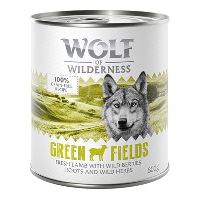 Wolf of Wilderness Monoprotein jagnięcina adult 800 g × 6