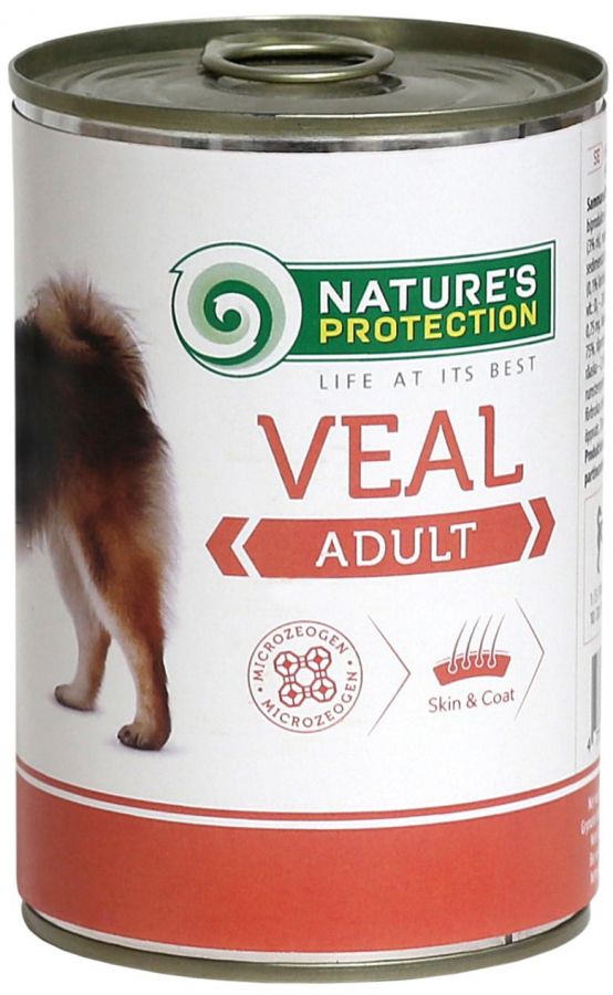 Nature's Protection cielęcina adult 400 g