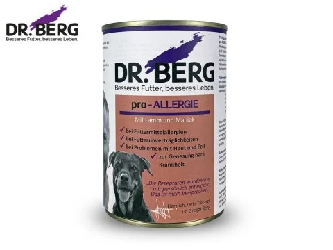 Dr.Berg Pro-Allergie jagnięcina 400 g