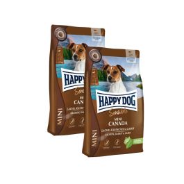 Happy Dog Sensible jagnięcina, królik, łosoś adult małe rasy 4 kg × 2