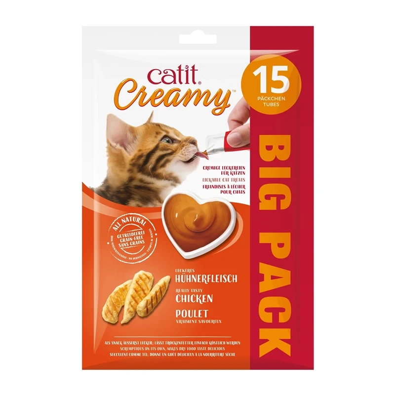 Catit Creamy kurczak 10 g × 15