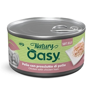 Oasy Natury Soft Jelly kurczak, szynka 150 g