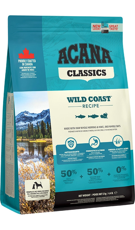 Acana Wild Coast dorsz, śledź 2 kg